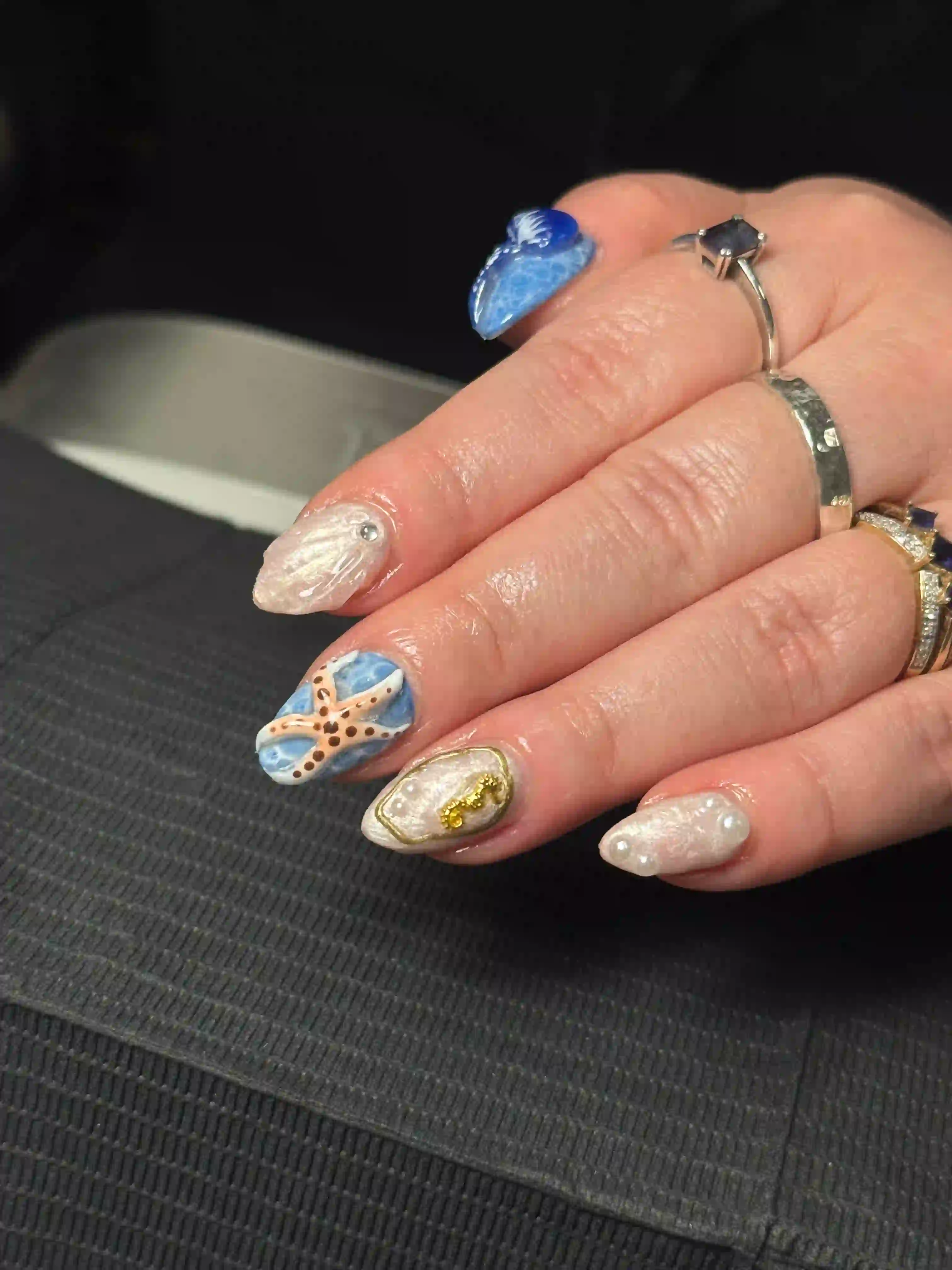 3D & Character nail art by Jodie Leslie