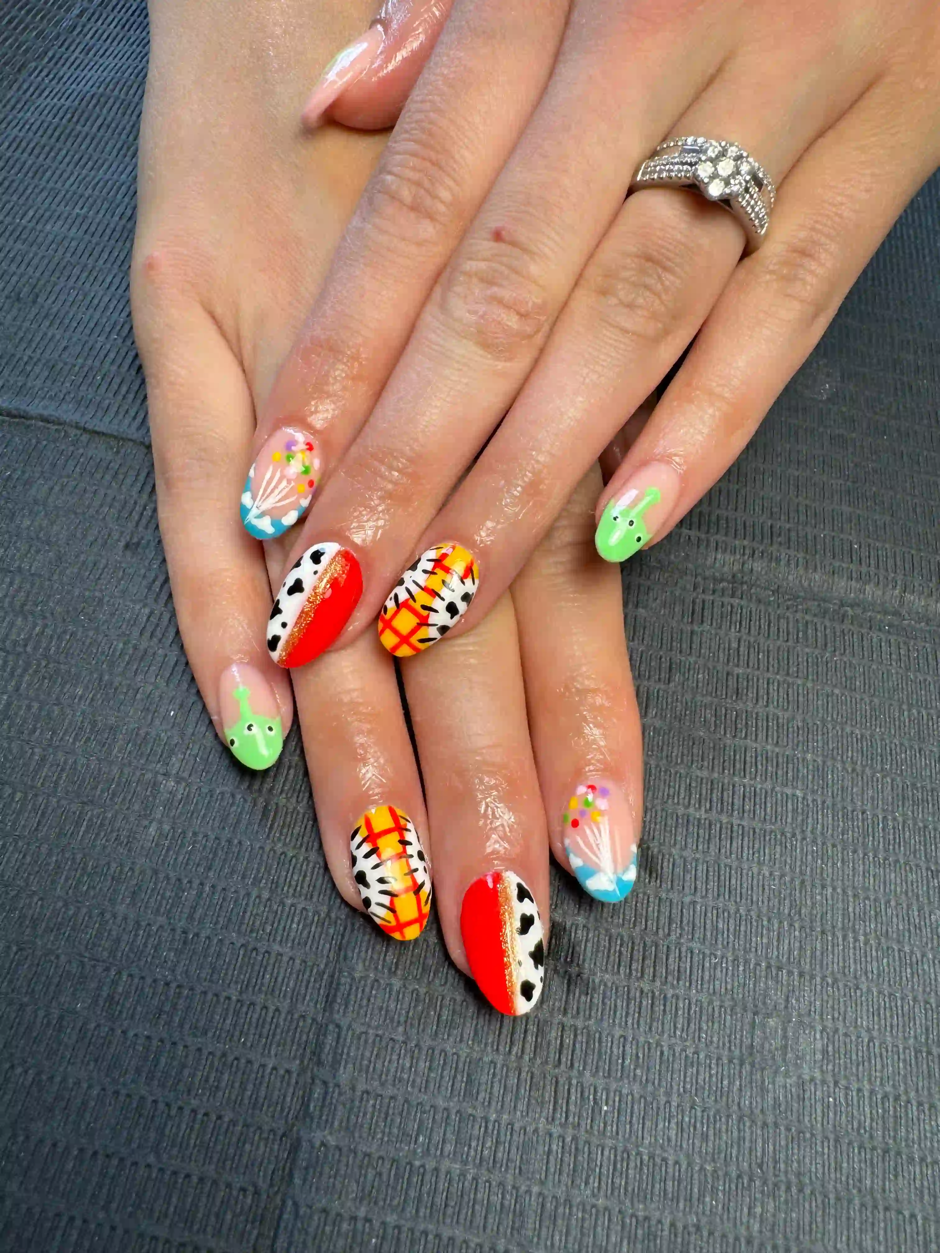 Advanced nail art by Jodie Leslie