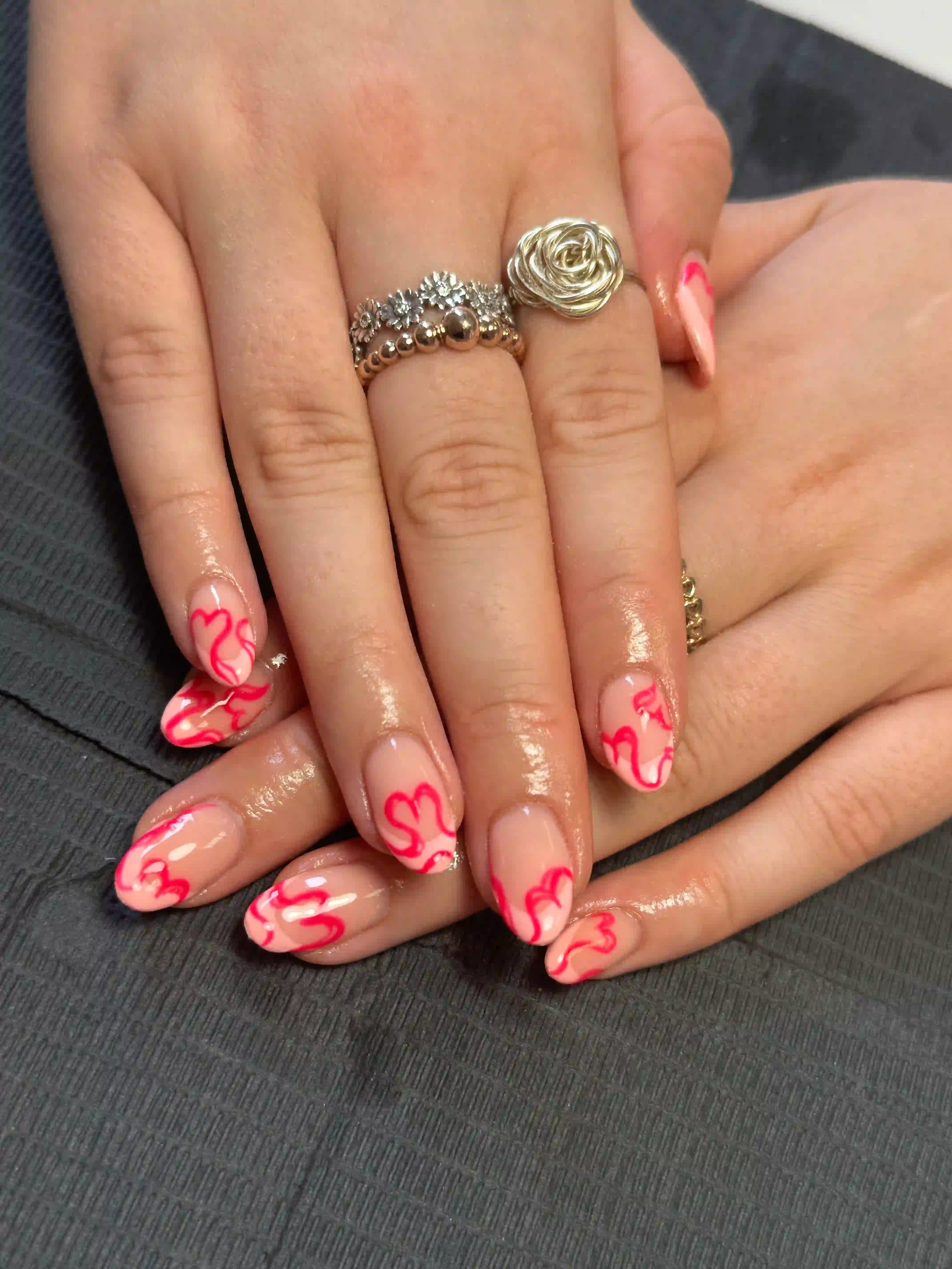 Detail nail art by Jodie Leslie