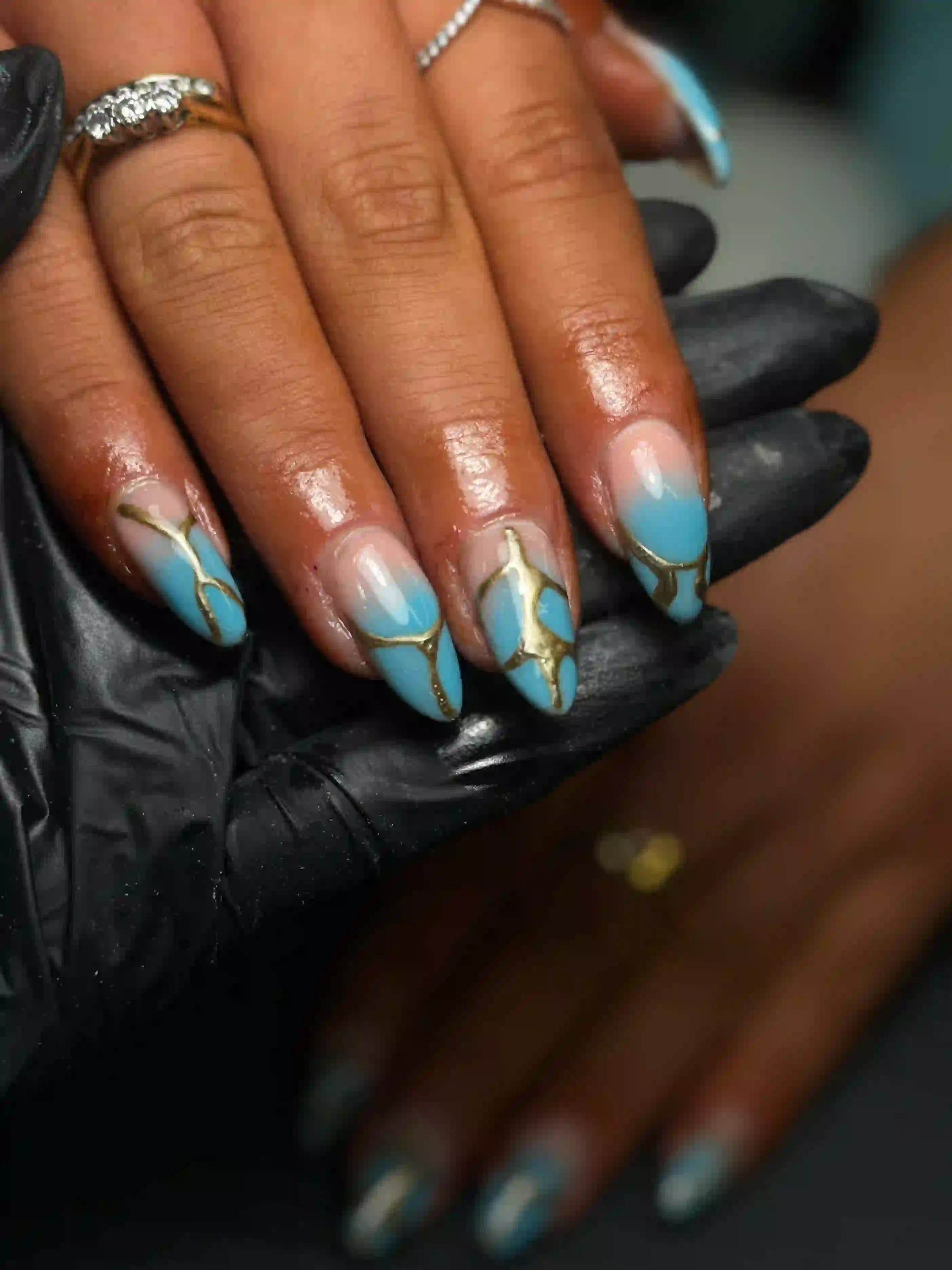 Detail nail art by Jodie Leslie