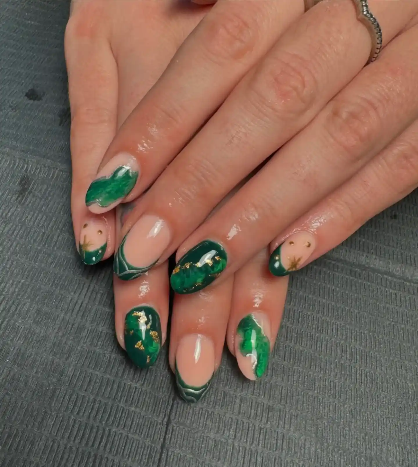 Nails now after finishing BIAB journey