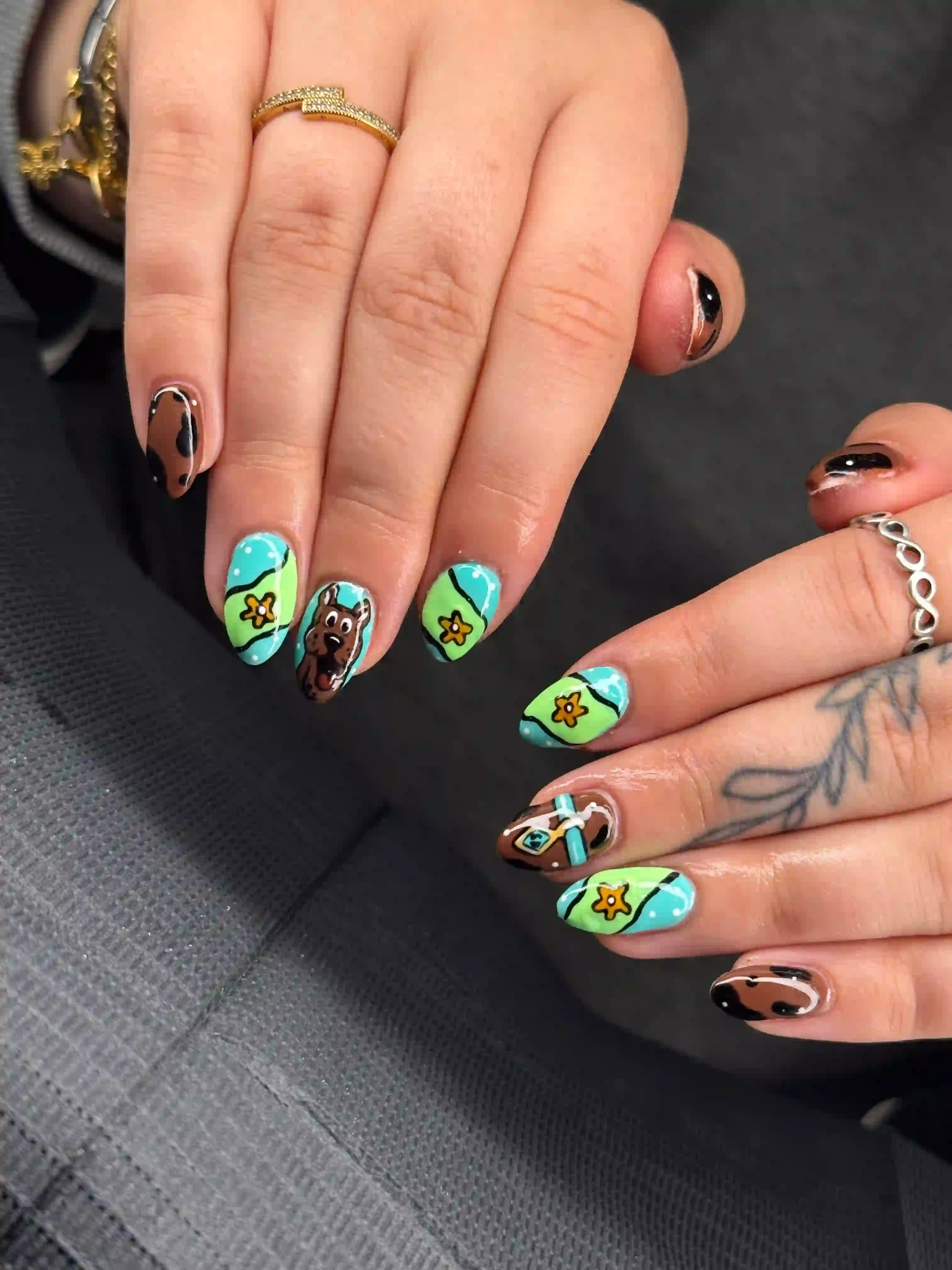 3D & Character nail art by Jodie Leslie