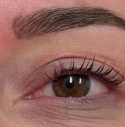 Brow wax and tint by Jodie Leslie.